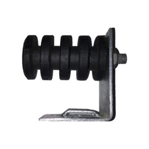 Suporte DMP com Roldana de PVC 4 Canais e Parafuso PR-90