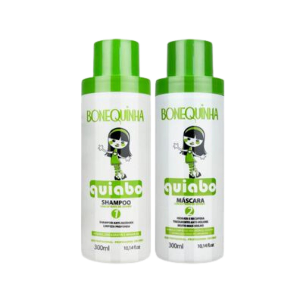 Bonequinha Kit Quiabo 2x300mL