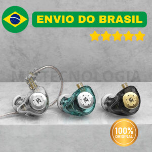 Fone de Ouvido KZ EDX Pro Sem mic - Original Lacrado - Envio imediato