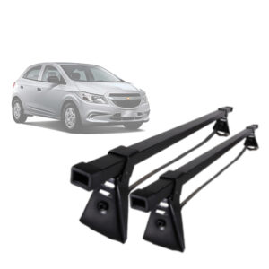 Rack Bagageiro de Teto Aço Chevrolet Chevrolet Onix 2012 A 2019 Reforçado 60 KG Steel Racks