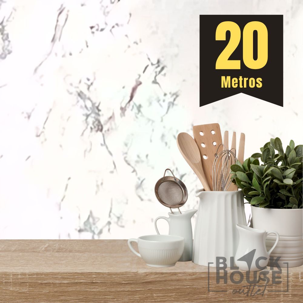 Papel de Parede PREMIUM Rolo 5 Metros Autoadesivo Mármore Adesivo Sala Quarto Cozinha Banheiro 5mx45