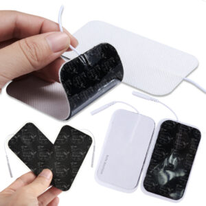 Kit 8 Unid - Eletrodo Auto Adesivo Fisioterapia 5x9 Cm