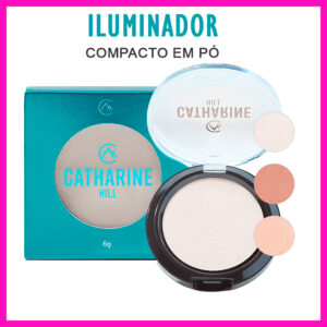 Catharine Hill Pó Iluminador Compacto 6g (Realça a Maquiagem)