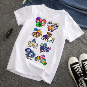 CAMISETA CAMISA BLUSA TSHIRT JOGO GAMER VRAIOS  BRAWL STARS  BT21 MODA INFANTIL JUVENIL ADOLECENTE