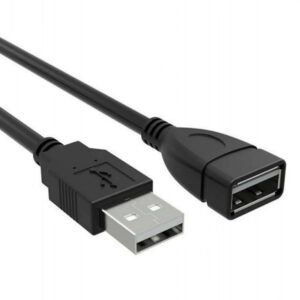 Cabo Extensor Reforçado USB 2.0 B-Max BM8662 1,5M Macho X Fêmea Preto