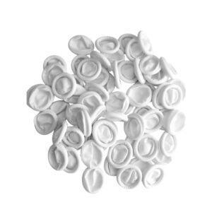 Dedeira De Látex Descartável 100 Unidades