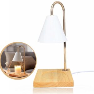 Luminária Aquecedora Vela Aromática De Mesa Moderna Quarto