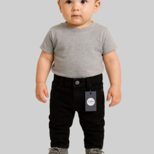 Calça De Bebê Jeans menino Infantil Regulagem TAM P M G