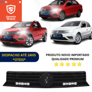 Grade Gol Saveiro Voyage G8 2017 2018 2019 2021 2020 Texturizado Superior