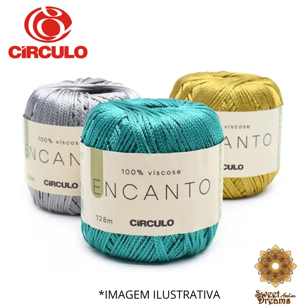 LINHA/FIO ENCANTO CÍRCULO 128M