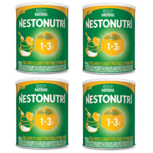 Kit com 4 Latas  Fórmula Infantil NESTONUTRI 1 a 3 anos 800g cada
