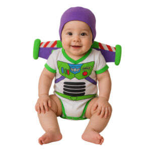 Body Bebê Temático Mesversario Fantasia Infantil  Buzz