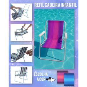 Refil Cadeira de Praia Infantil