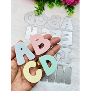 Faca Corte e Relevo Scrapbook Alfabeto Apolo