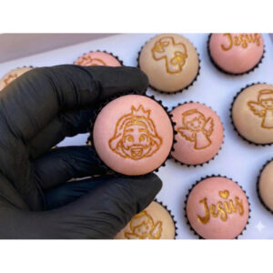 Kit de Carimbos para brigadeiros Religioso Jesus Pratic