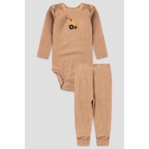 Conjunto Body Longo Terra Trator