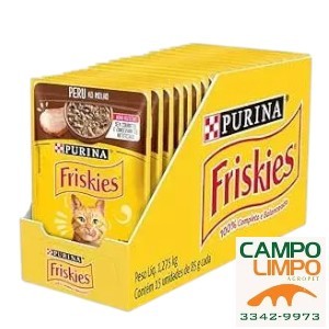 Sachê Friskies Peru 85g 15 unidades