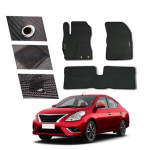 Tapete Emborrachado Versa Traseiro Inteiriço 2011 a 2019