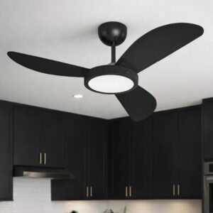 Ventilador de Teto LED 127V/220V 3 Pás 130W Econômico Silencioso