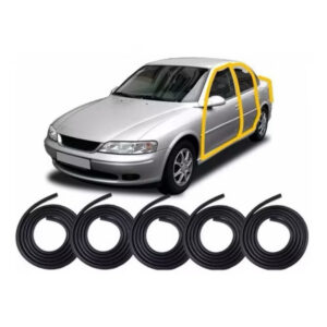 kit 4 borrachas de porta e 1 do porta malas Chevrolet Vectra 1993 até 2011