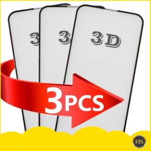 Kit 3 Película 3D Vidro Temperado Para Motorola Moto G84 G64 G54 G34 G24 G14 G04 G73 G53 G23 G13 G82 G52 G62 G42 G32 G22