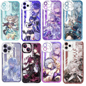 Honkai Star Rail Capa De Telefone Para Samsung Galaxy A56 A36 A26 A16 A55 5G A06 A05 A05S S24 FE S25 Ultra Plus Caixa Ji