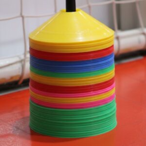 Chapéu Chinês Cone Disco Tartaruga Kit 10 cones Treino Agilidade