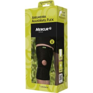 Joelheira Ajustável Flex Neoprene Mercur Tamanho Único 1Un.